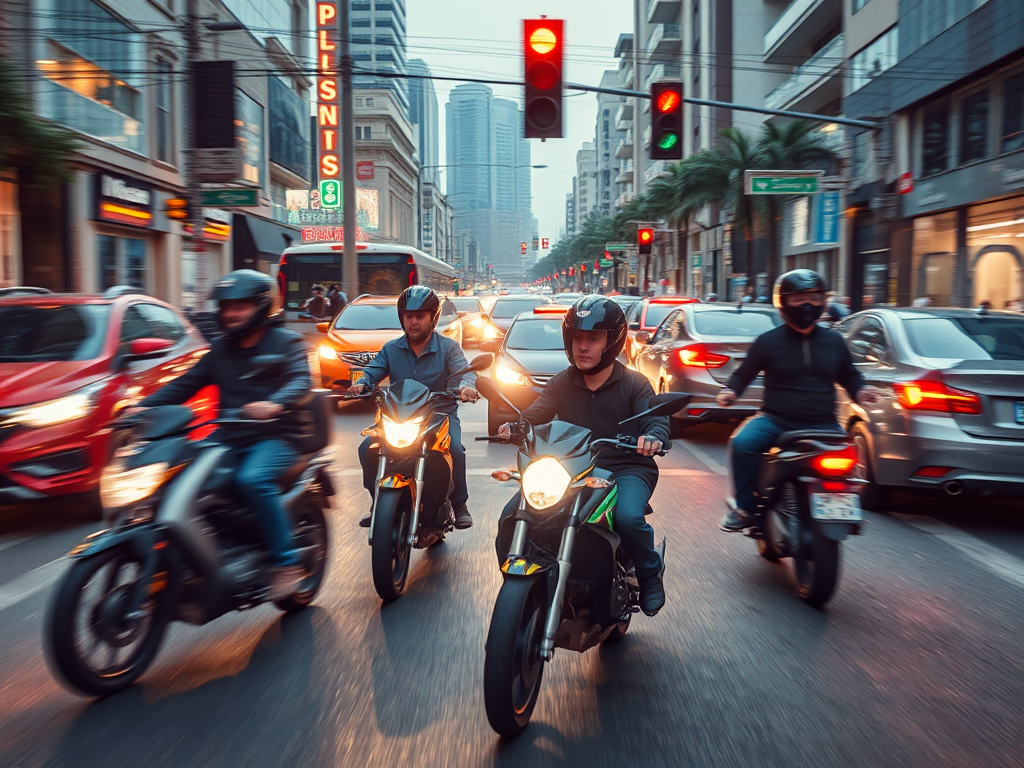 Existem leis de trânsito para motos?